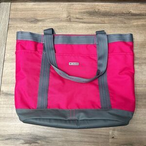 Columbia Gray Pink Shoulder Tote Bag